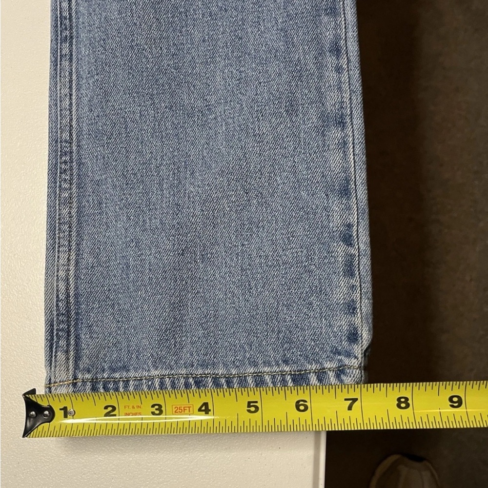 Hollister Men Light Wash Straight Leg Button Fly Authentic Denim Jeans 29 Inseam - Picture 7 of 12